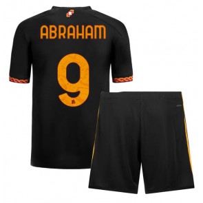 AS Roma Tammy Abraham #9 Dětské Alternativní dres komplet 2023-24 Krátký Rukáv (+ trenýrky)